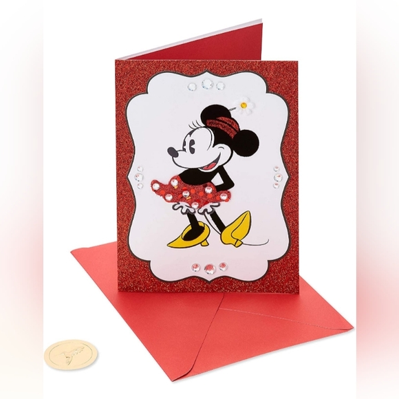 PAPYRUS Minnie Mouse Birthday Card - Picture 3 of 5